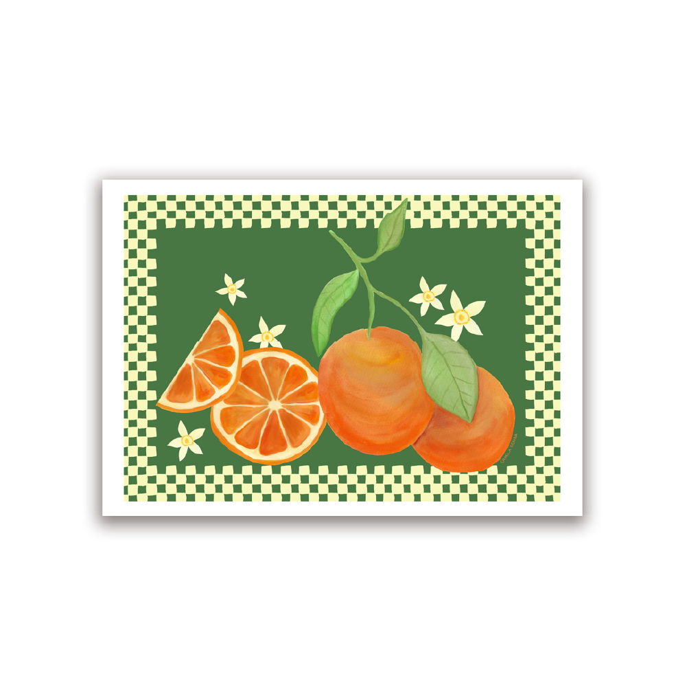 Print Cítricos ao Quadrado