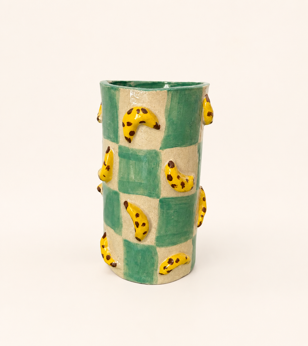 Green Bananica Vase