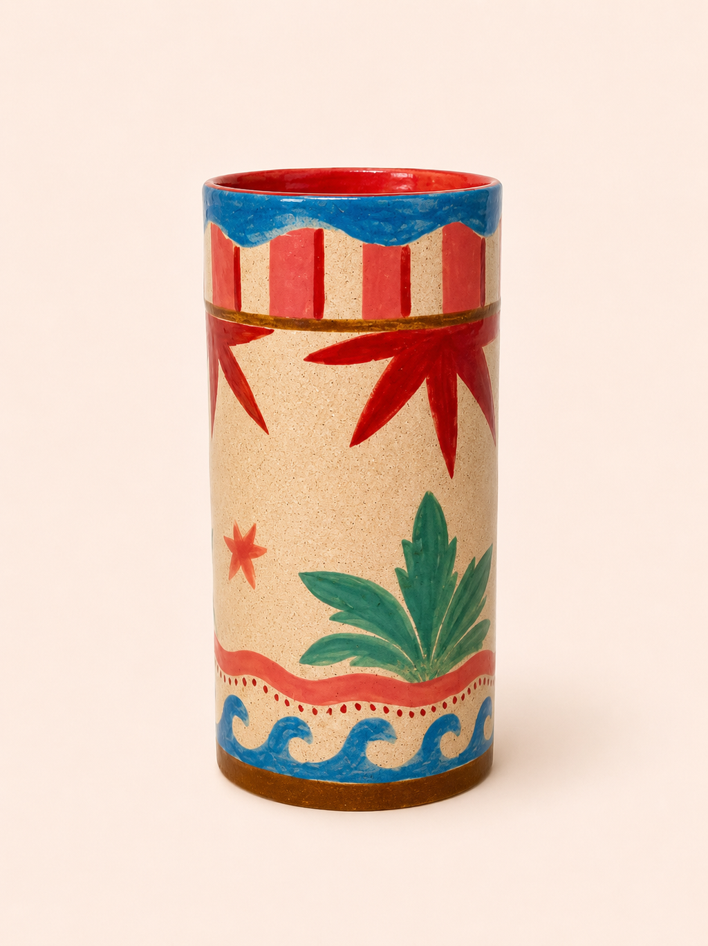 Tropical Night Vase