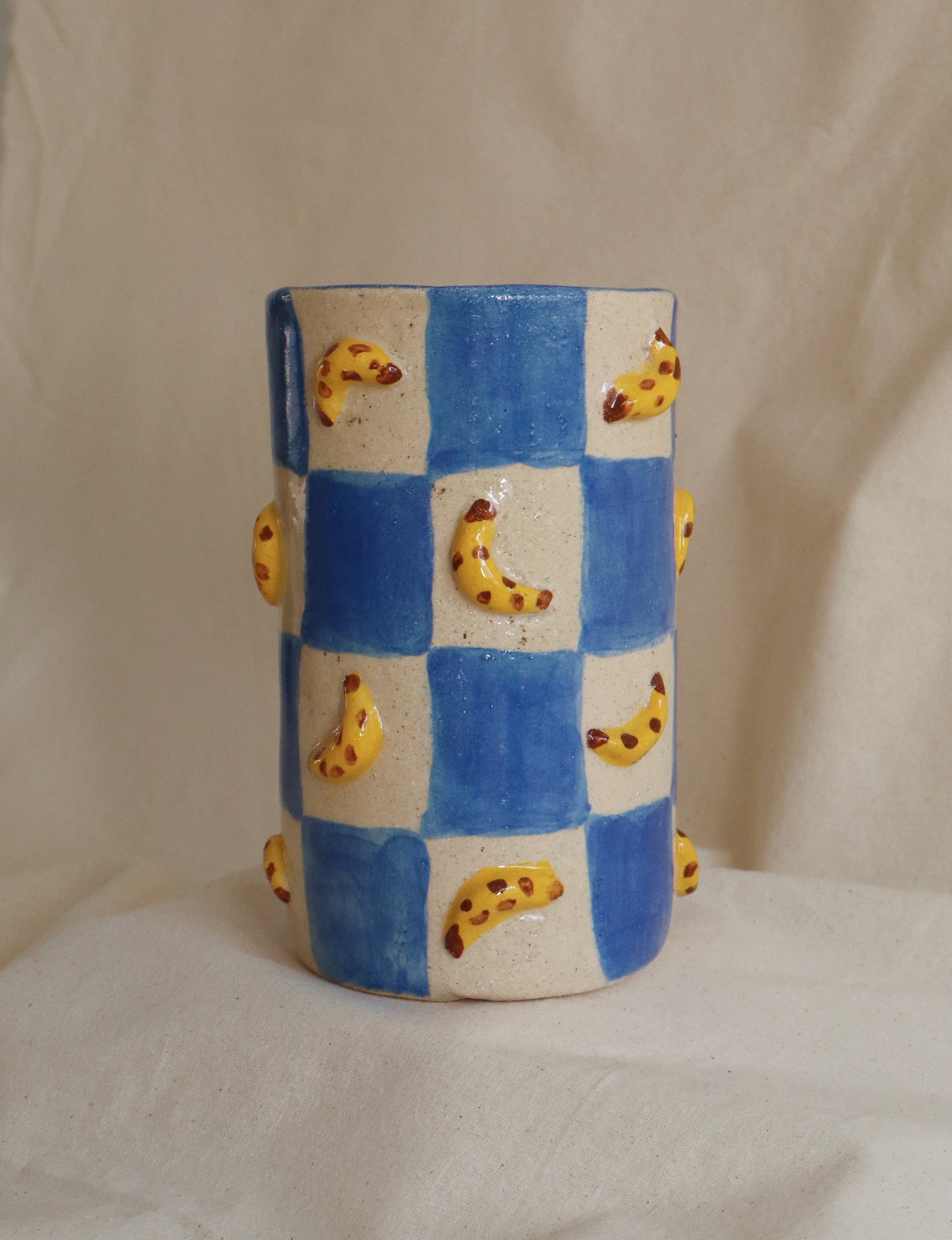Blue Bananica Vase