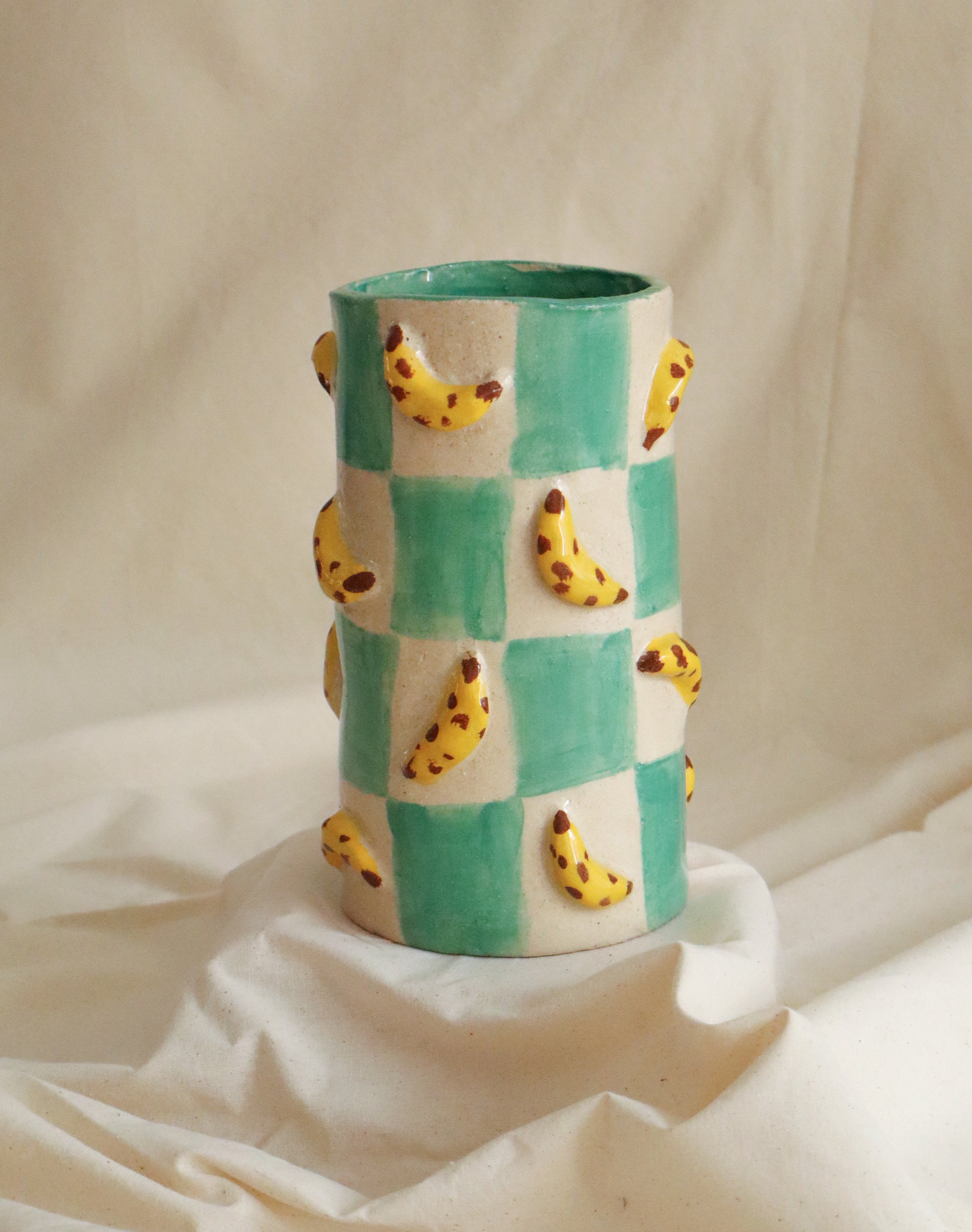 Green Bananica Vase