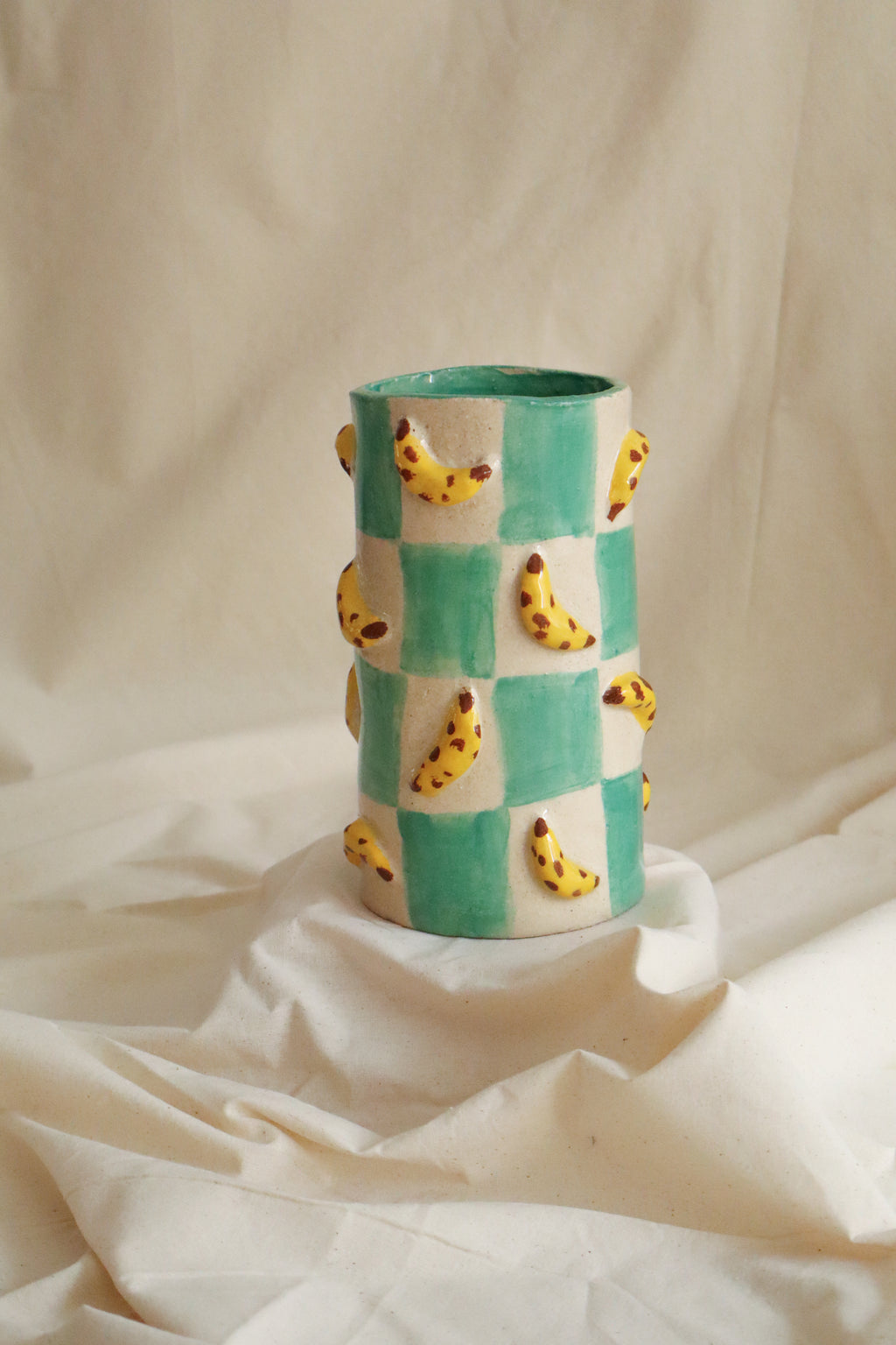 Green Bananica Vase