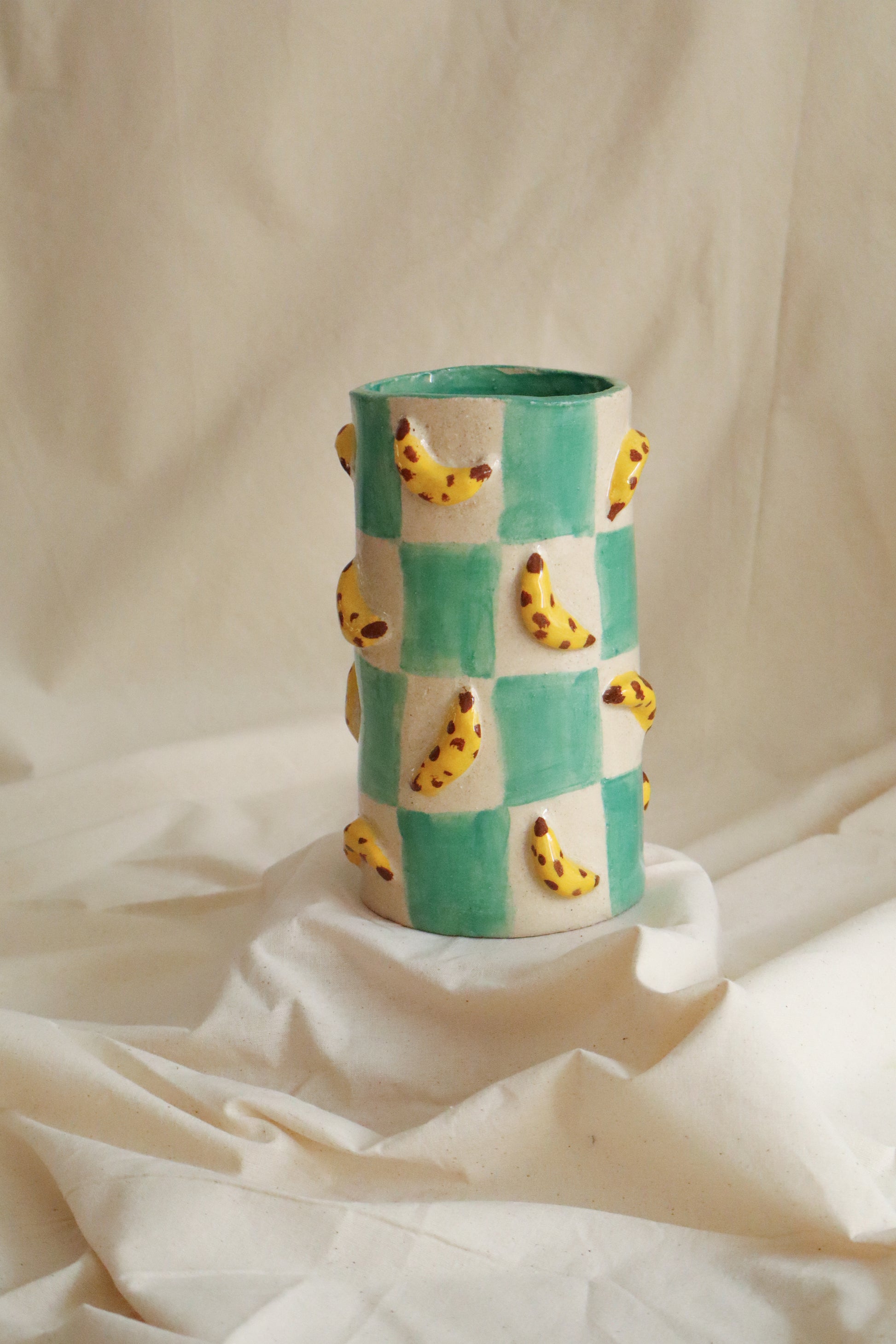 Green Bananica Vase