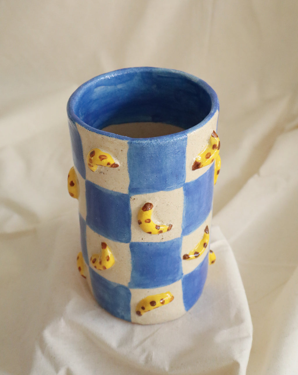 Blue Bananica Vase