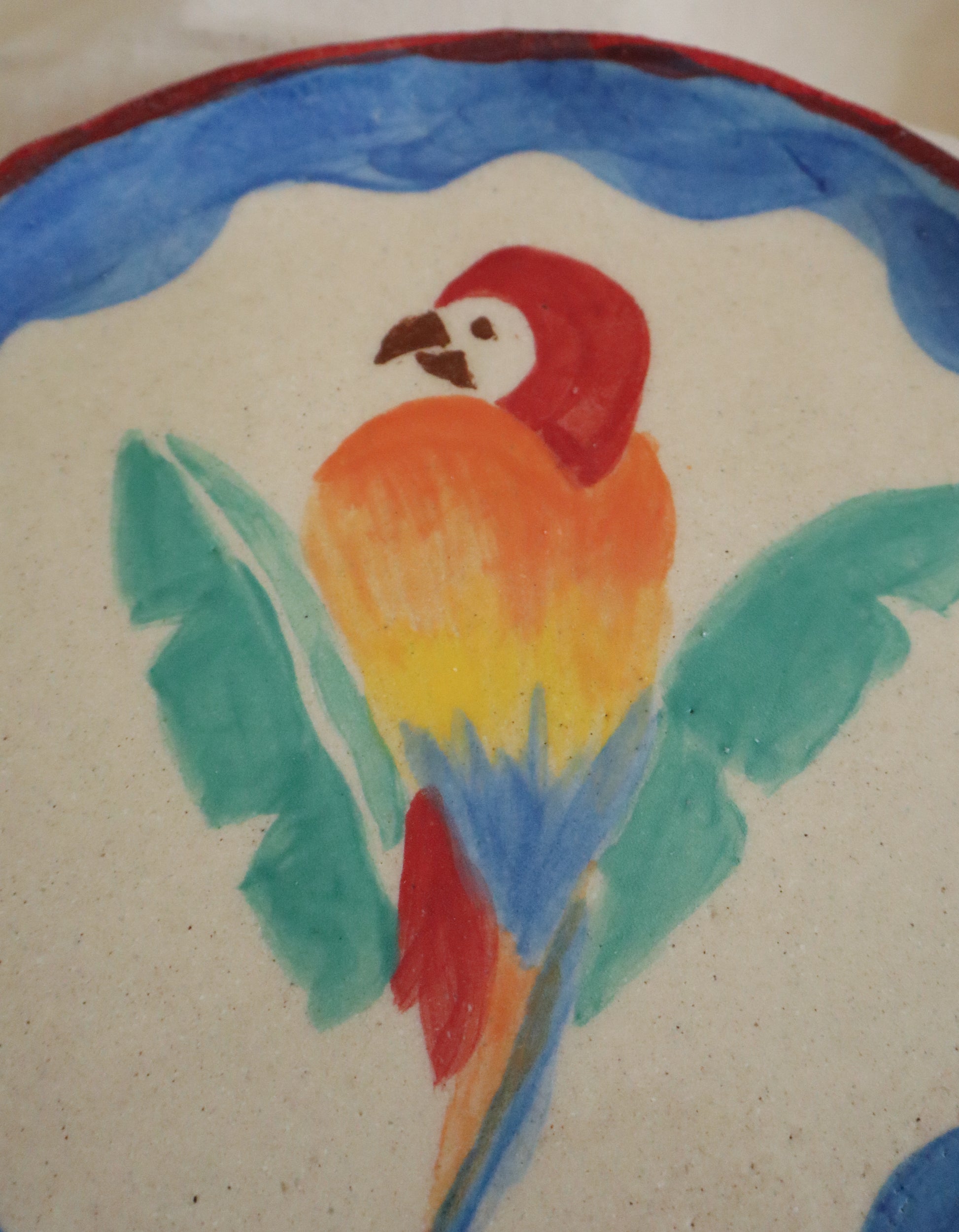 Macaw Plate