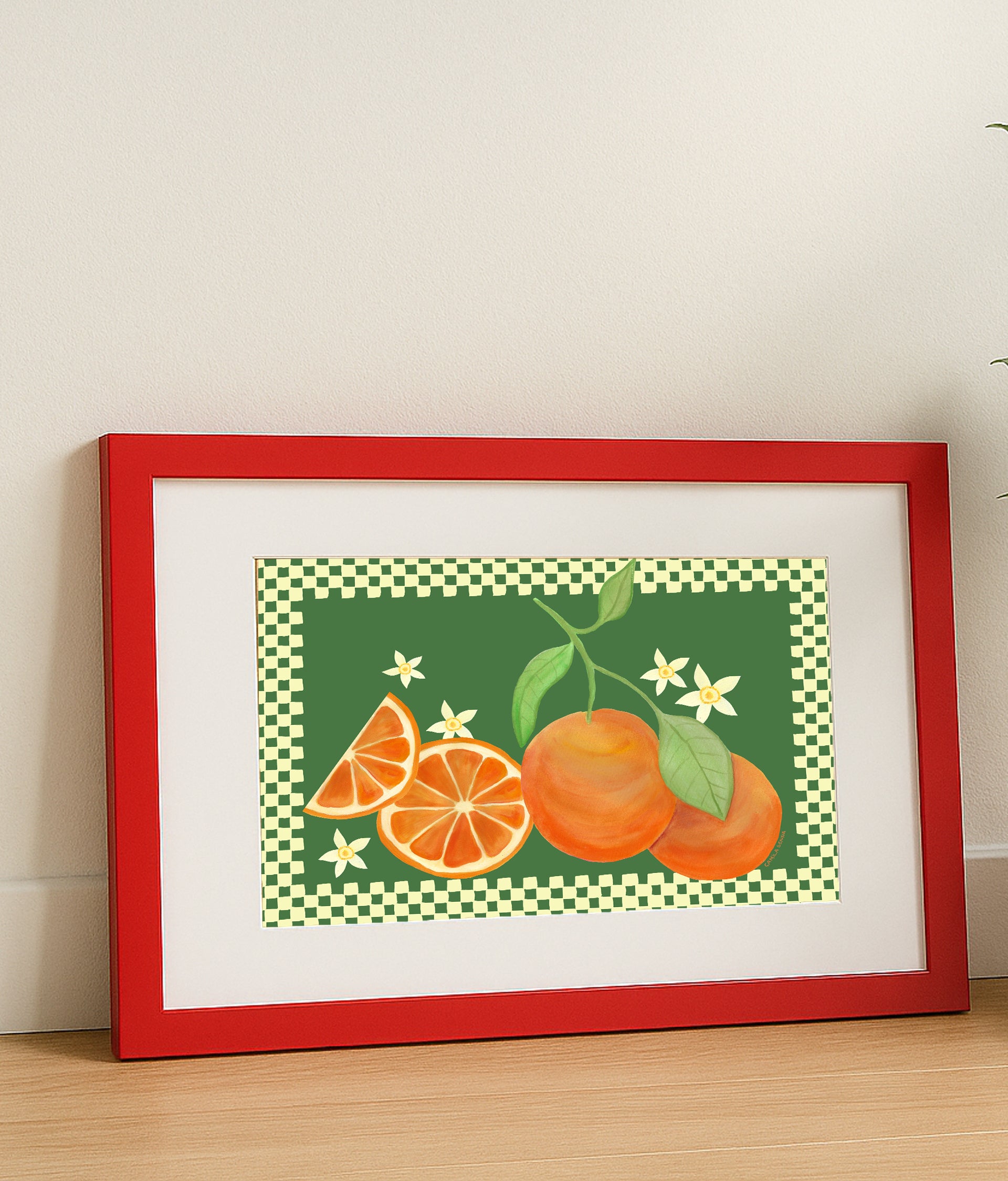 Print Cítricos ao Quadrado