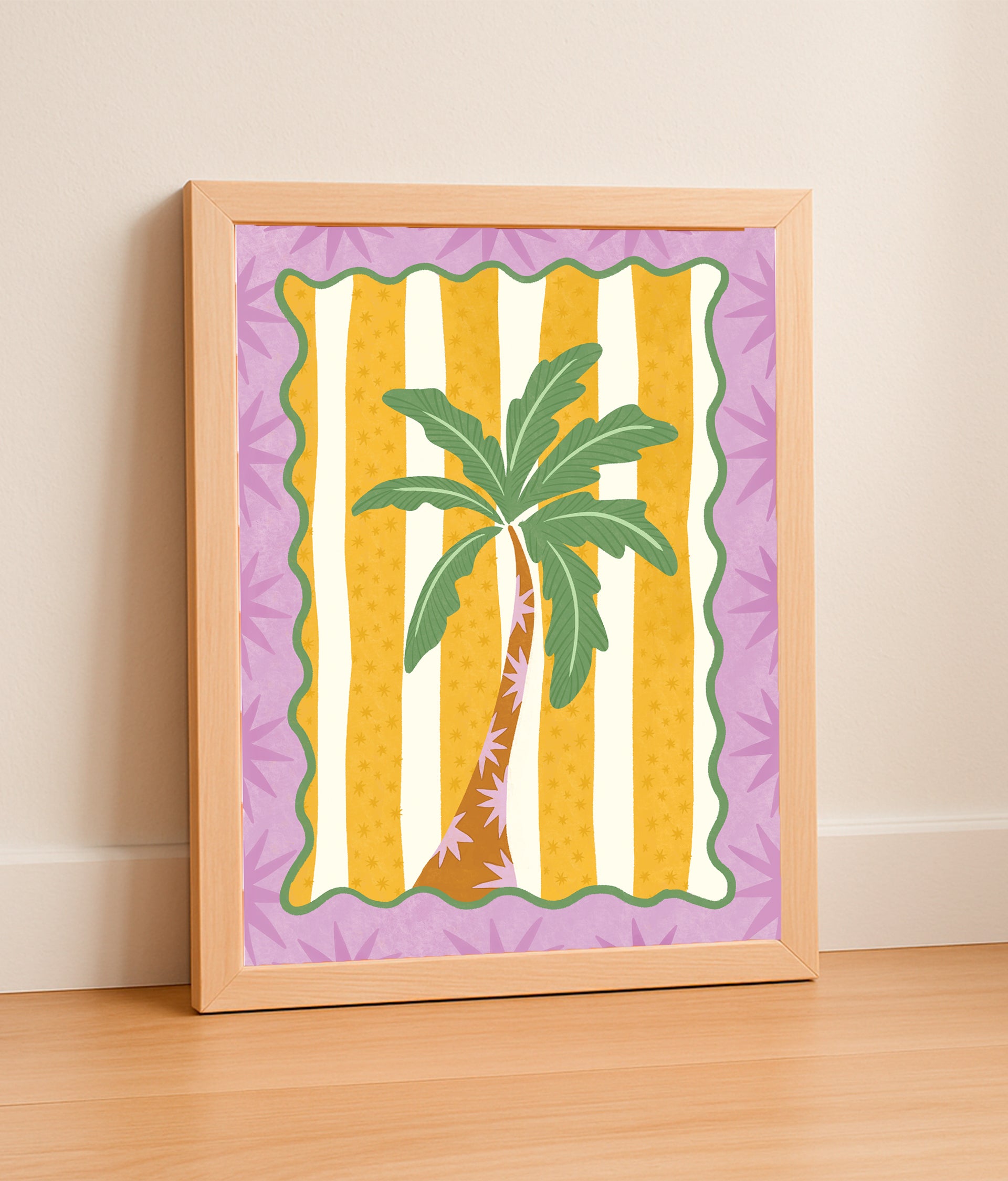 Print Coqueiro Estrelado